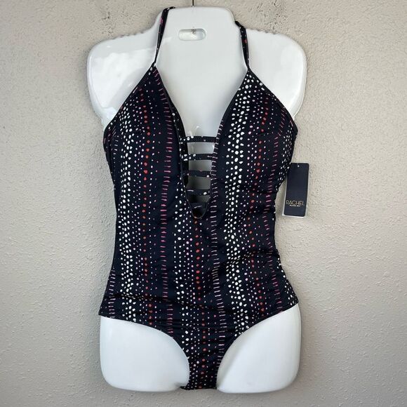 NWT RACHEL Rachel Roy One Piece Swim Suit Size S - Picture 1 of 6